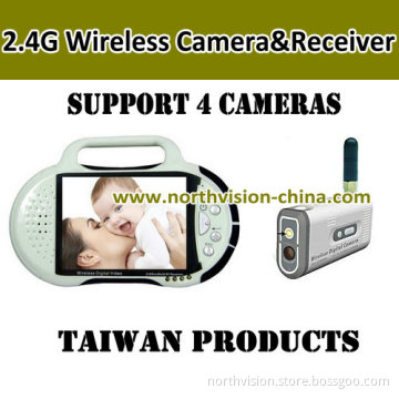 2.4G Wireless Digital Camera, Baby Monitor, One Camera with One Receiver, Long Distance